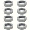 [ Shock-Absorbing Suitcase Protectors] 8pcs Luggage Wheel Covers - Quiet, Shock-Absorbing Suitcase Protectors In Assorted Colors