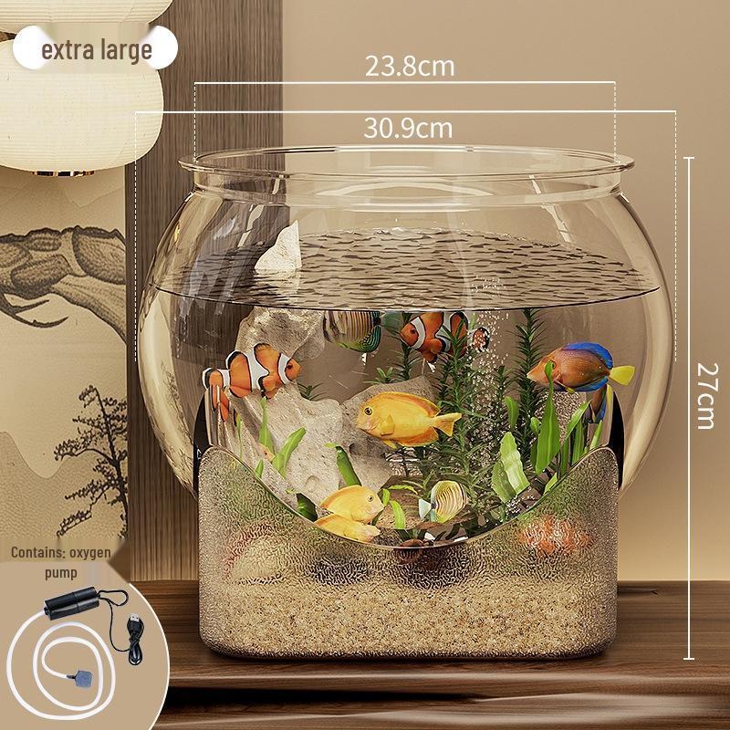 Gureide Runder Anti-Drop Öko-Fischbehälter