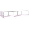 3 piece TV cabinet set Sonoma oak effect particle board