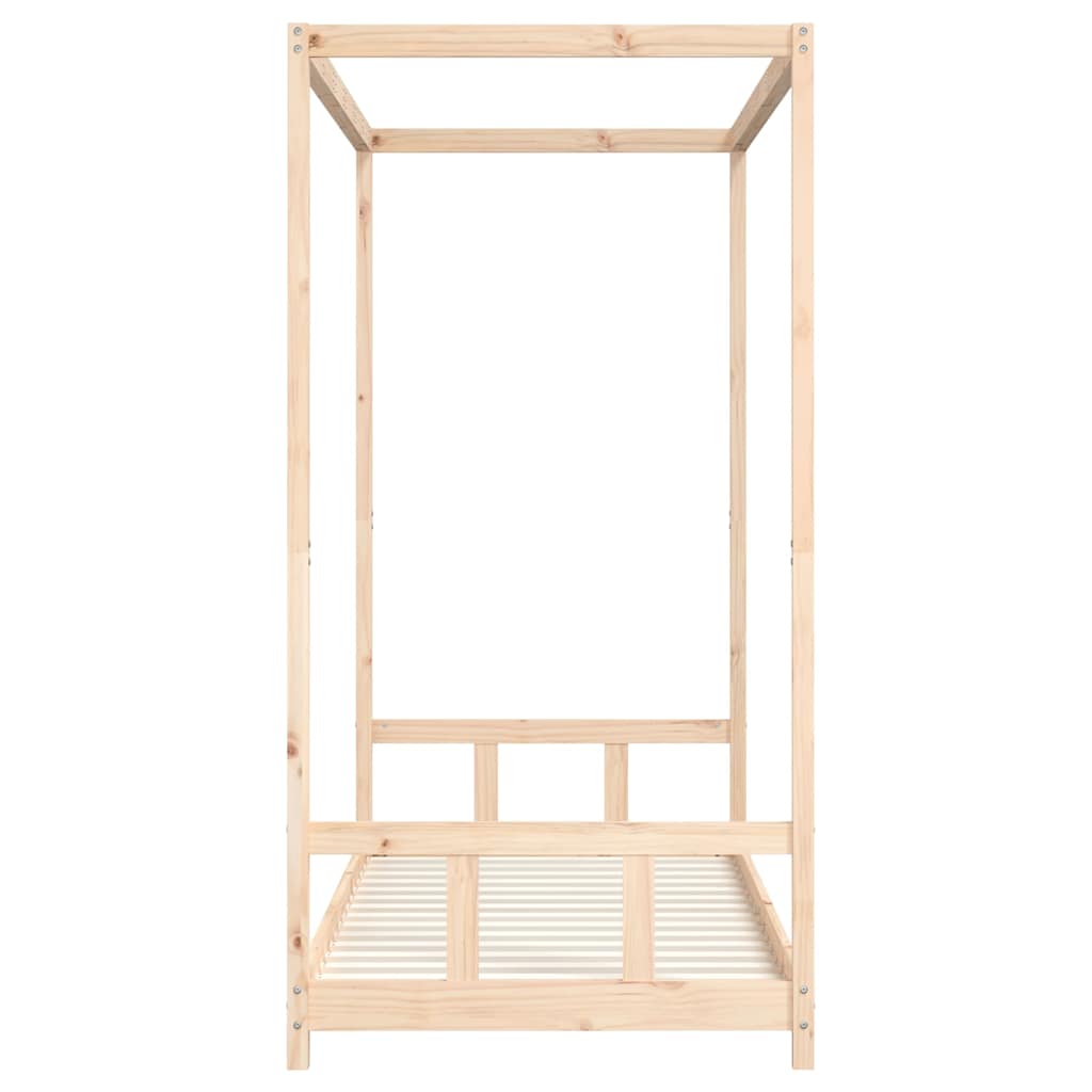 Vidaxl Children's Bed Frame, 90X200 Cm, Pine Wood