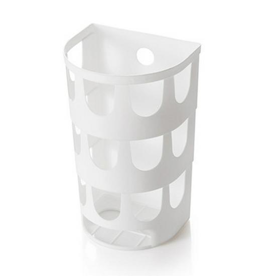 Wall-Mounted Kitchen Trash Bag Organizer with Suction Cups