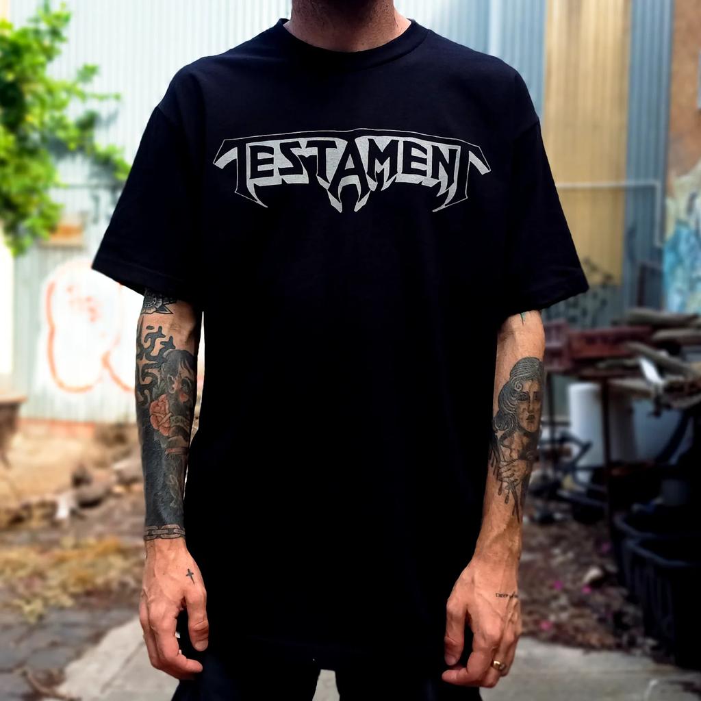 Hot Limited 2026 Testament Band Printed Music Cotton T-shirt Summer Casual Top Short Sleeve Classic Male Tee Unisex