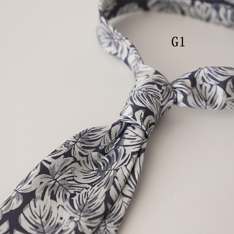New Luxury Silk Neckties For Men Formal Plaid Floral Paisley Neck Ties 8cm Soft Brown Tie Tuxedo Accessories Wedding Cravat