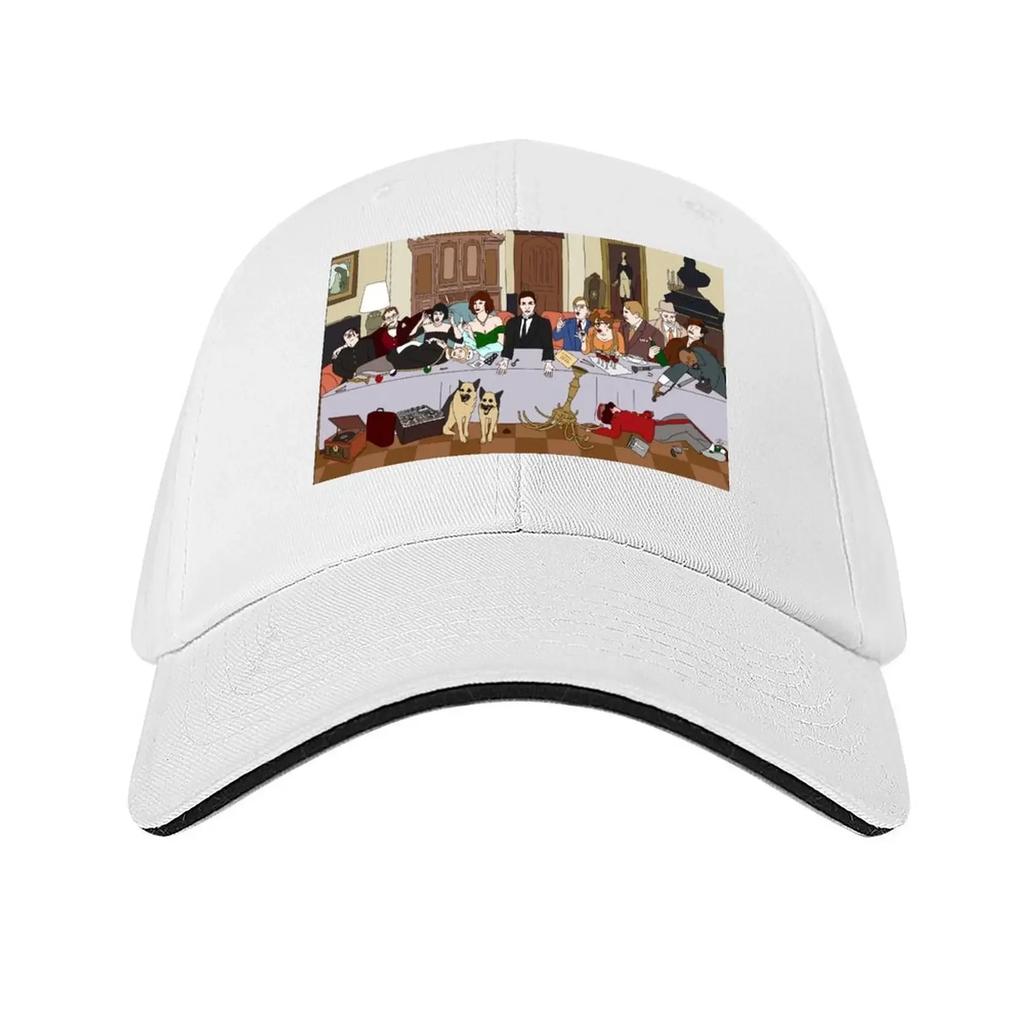 The Last Supper at Boddy Mansion Baseball Cap Winter hat Luxury Brand Sports Cap Luxury man cap Mens Luxury Womens