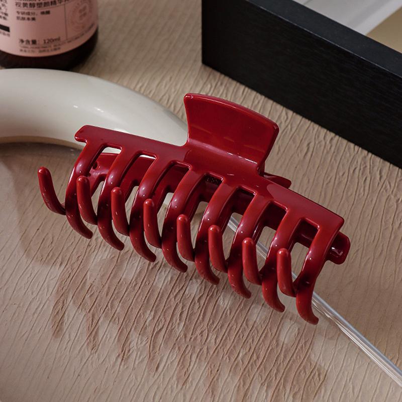 Soft Silicone Hairpin Shark Clip Hairpin Soft Anti-Collision Back Head Clip Anti-Fall Durable Butterfly Keel Clip