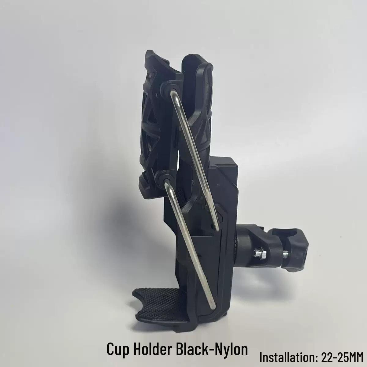 

Universal Rotatable Cup Holder for Motorcycle, Bicycle, and Electric Vehicle Handlebars чорний
