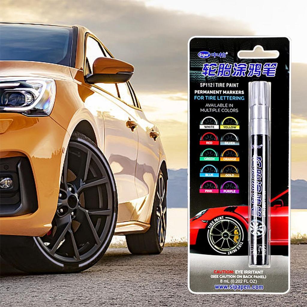 Tire Marker Pen, Tire Pen, Car Waterproof Tire Marker Lettering Pen |
