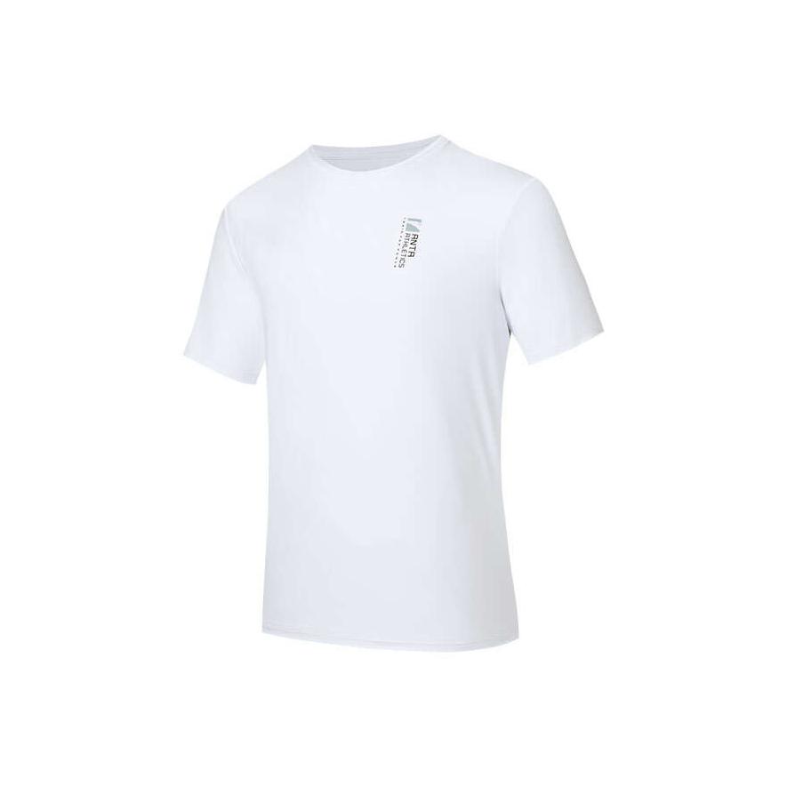 Anta Training Series Letter Versatile Round Neck Pullover Casual Breathable Short Sleeve T-Shirt Men T-Shirt 152537104R-1