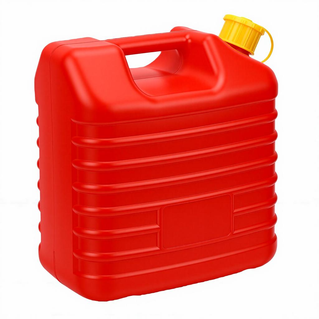 Gas Container 10L Capacity Heavy Duty Multifunctional Built in Oil Pipe Thickened HDPE Gas Can Fuel Container Jug
