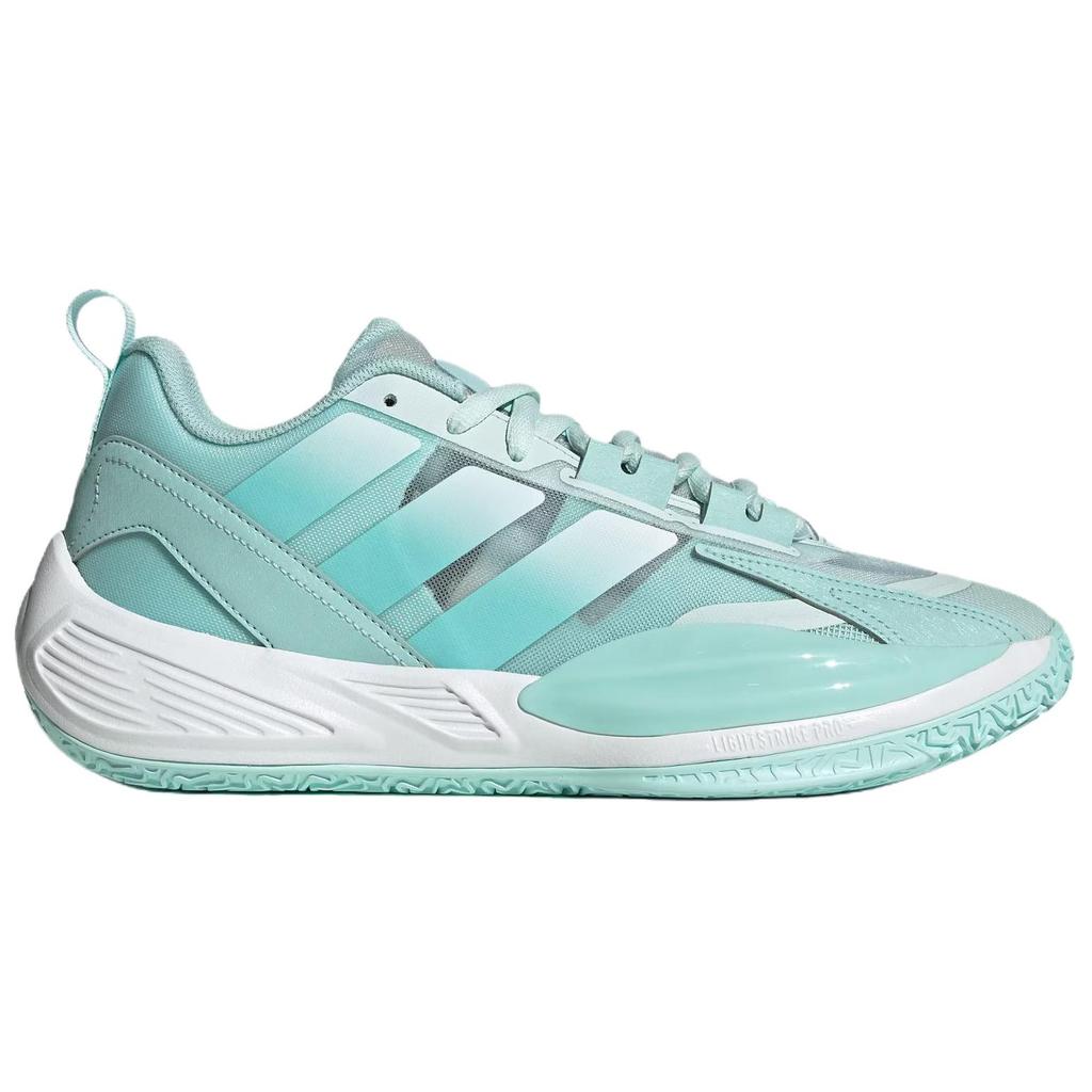 Adidas Xenoburst Versatile Comfortable Fabric Breathable Rebound Low-Top Basketball Shoes Unisex Sneakers Mint-Green JR4379