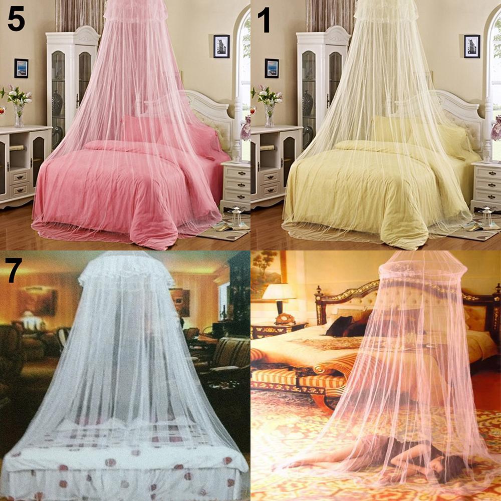 Modern Minimalist Dome Mosquito Net Bed Canopy With Antimite Mesh For Bedroom Use