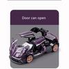 Pagani Huayra Dinastia 1:32 Model samochodu ze stopu cynku Dźwięk i światło Wycofaj zabawkę Pojazd Prezenty dla dzieci Model w skali odlewu