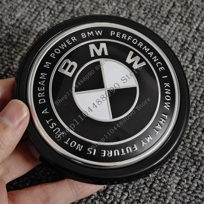 Pentru BMW Pentru BMW Logo Albastru și Alb X6 E71 F16 X3 F25 X5 E70 F15 X4 F26 Emblema Față 3D ABS Crom Cromată Emblema Portbagaj Spate Cu B