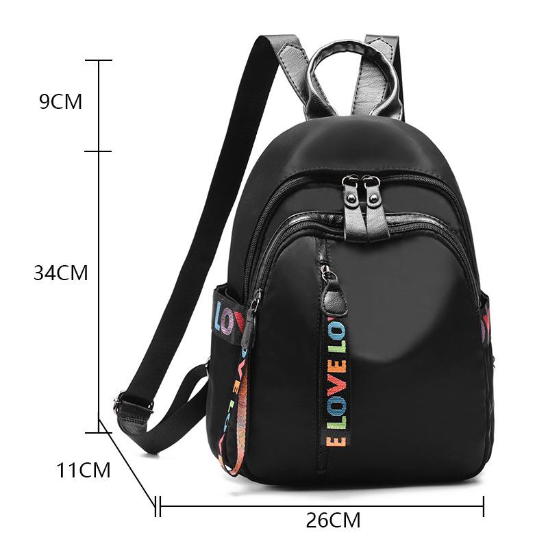 

Рюкзак из ткани Оксфорд женский весенний новый нейлоновый студенческий школьный рюкзак модный легкий холщовый дорожный рюкзак тренд