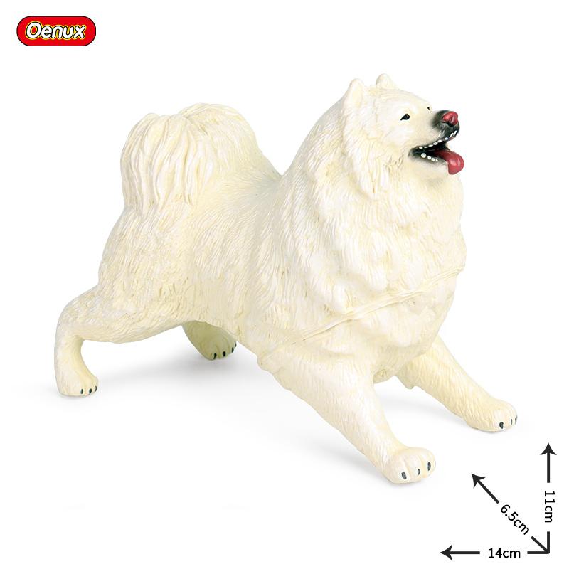 Oenux Soft Cotton Farm Animals Cow Horse Pig Hen Cat Dog Model Action Figures Wild Lizard Donkey Koala Educational Kids Toy Gift