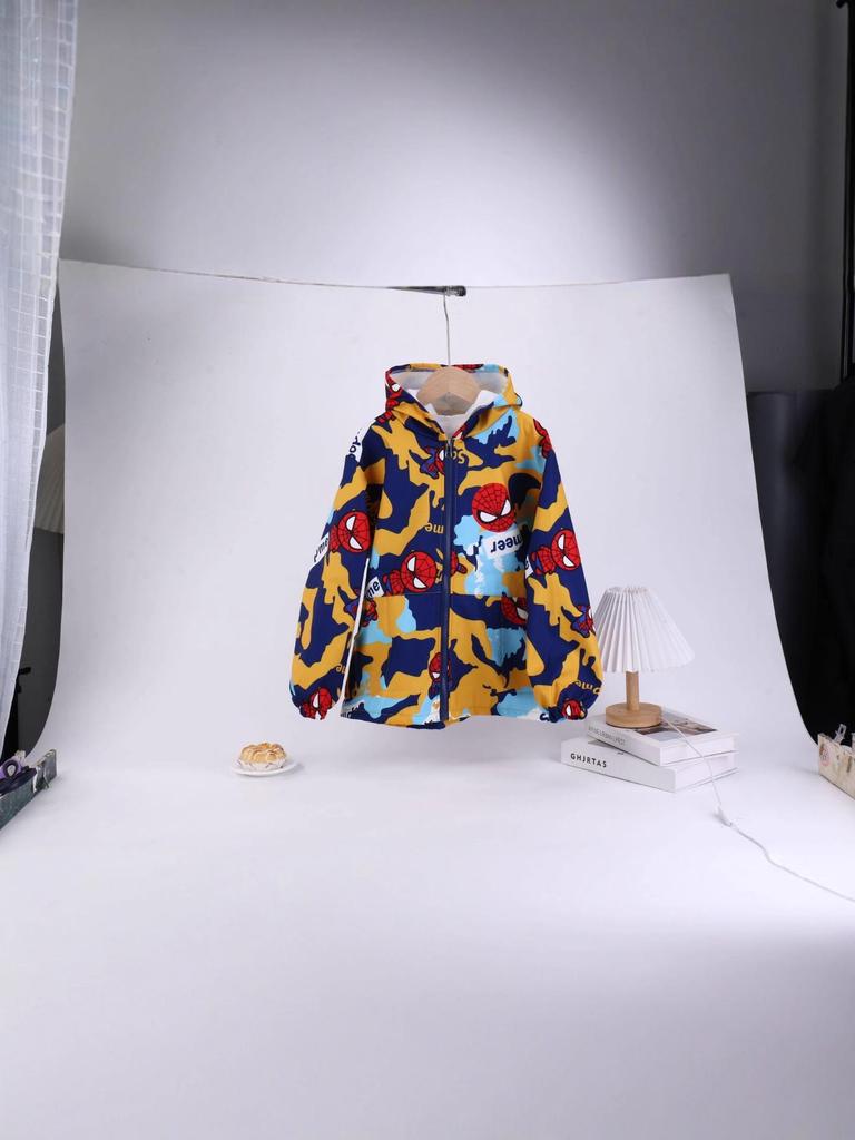 Kids' Cartoon Waterproof Smock – Autumn/Winter Anti-Stain Top for Mealtime Protection