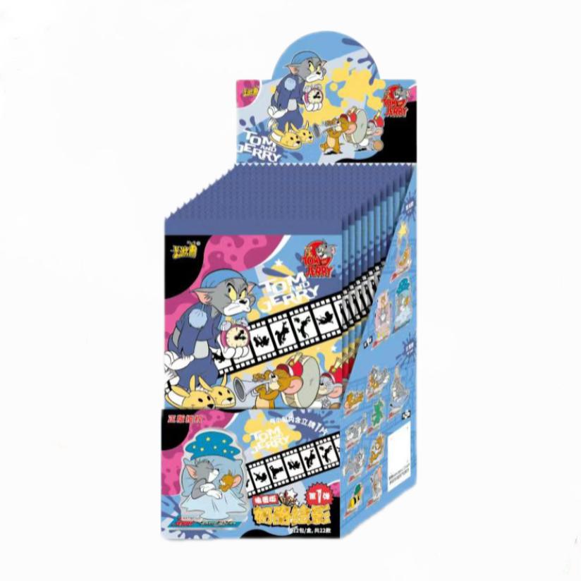 In Stock Card Game Tom and Jerry Cat and Mouse  Acrylic Brand Cheese Painting Trick and Treat Version 1 Collection Gift