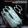 For iPhone 17 Pro Max Case Compatible with MagSafe Military Protection PC+TPU Kickstand Phone Cover