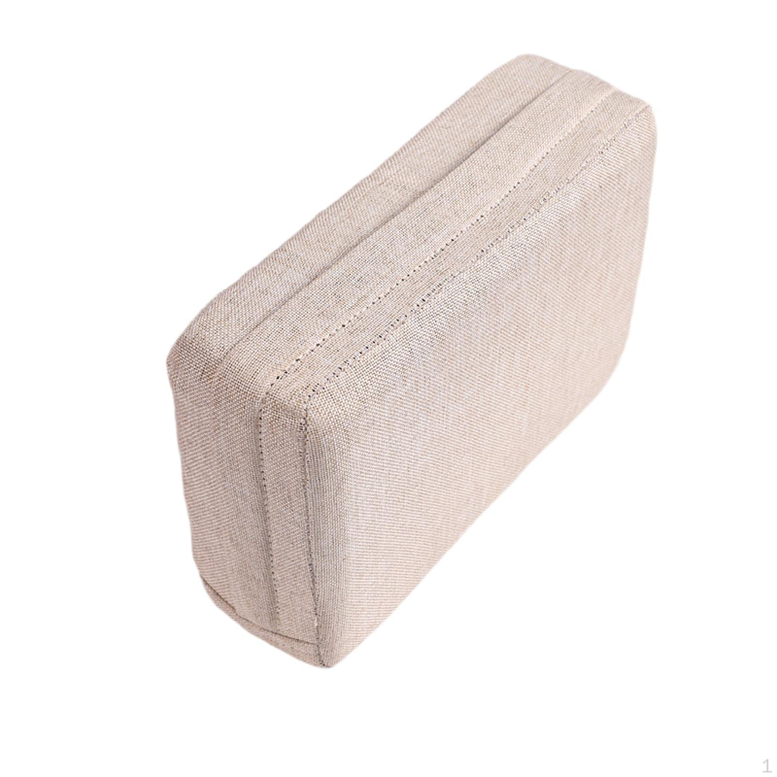 

Блок для йоги Тренажерна цегла М’яке допоміжне обладнання Підтримуюче EVA для домашнього тренажерного залу, присідань, Beige Cover