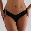 Cute Hollow Heart Waist Belly Chain for Women Summer Beach Sexy Simple Body Chain Vacation Jewelry Accessories Gift