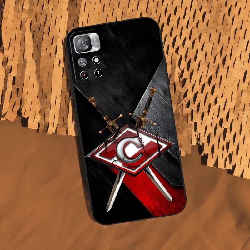 Russian Spartak Moscow Football Phone Case For Xiaomi 13 Poco M3 F3 X4 M4 X4 GT 11 9T 9 12 11T 9SE 11i Pro Ultra Note10 Lite