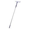 Window Squeegee 2 in 1 Window Clner with Extension Poles 180 Rotatable Clning Hd for High Rise Glass