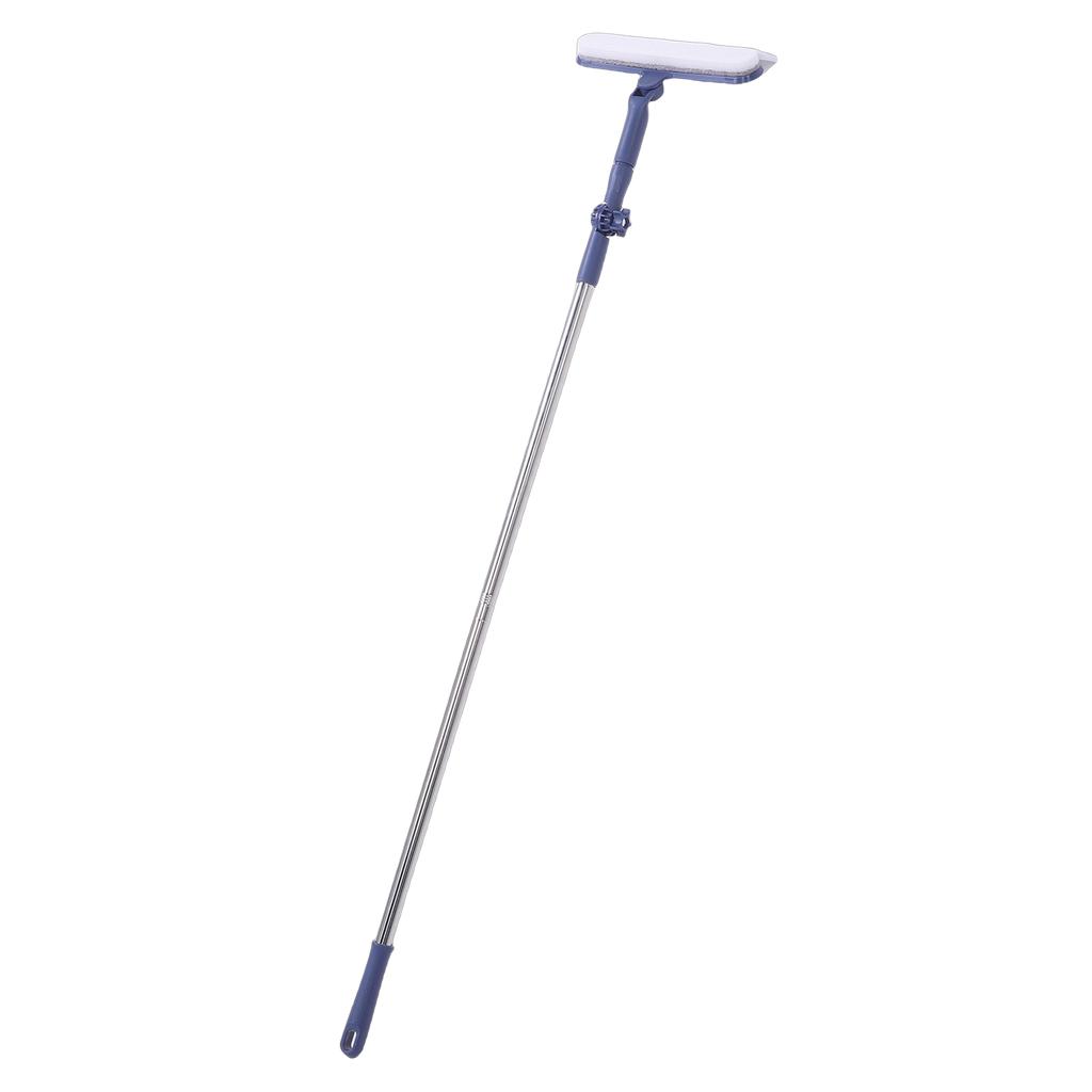 Window Squeegee 2 in 1 Window Clner with Extension Poles 180 Rotatable Clning Hd for High Rise Glass