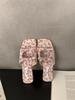 Fashion Style Flat Bottom Fashion Trendy Women's Beach Sandals Outdoor Wear Non-slip Outdoor Versatile Women Slippers Flip Flops Women