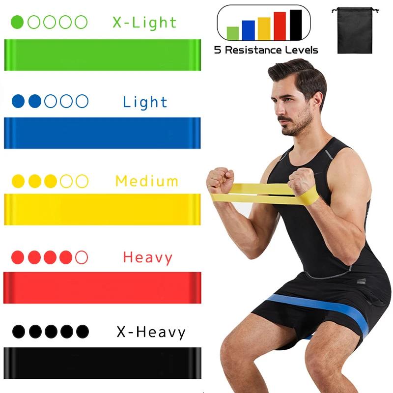 

3 шт. 5 шт. комплект эспандеров для йоги, латексная резинка для пилатеса, спортивные ленты для упражнений Crossfit, эспандер, оборудование для фитнеса
