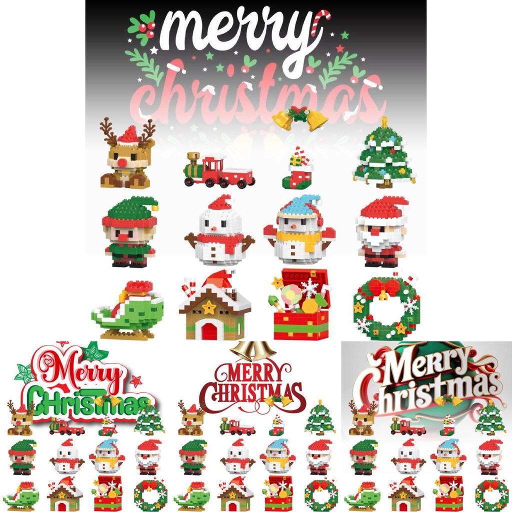 Colorful Compatible Mini Building Blocks Toy Set For Creative Kids And Girls