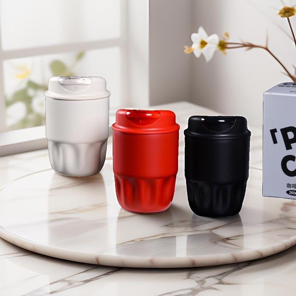 316 Stainless Steel Travel Coffee Mug 260ML Car Thermos Cup Insulated Coffee Cup  Office Use