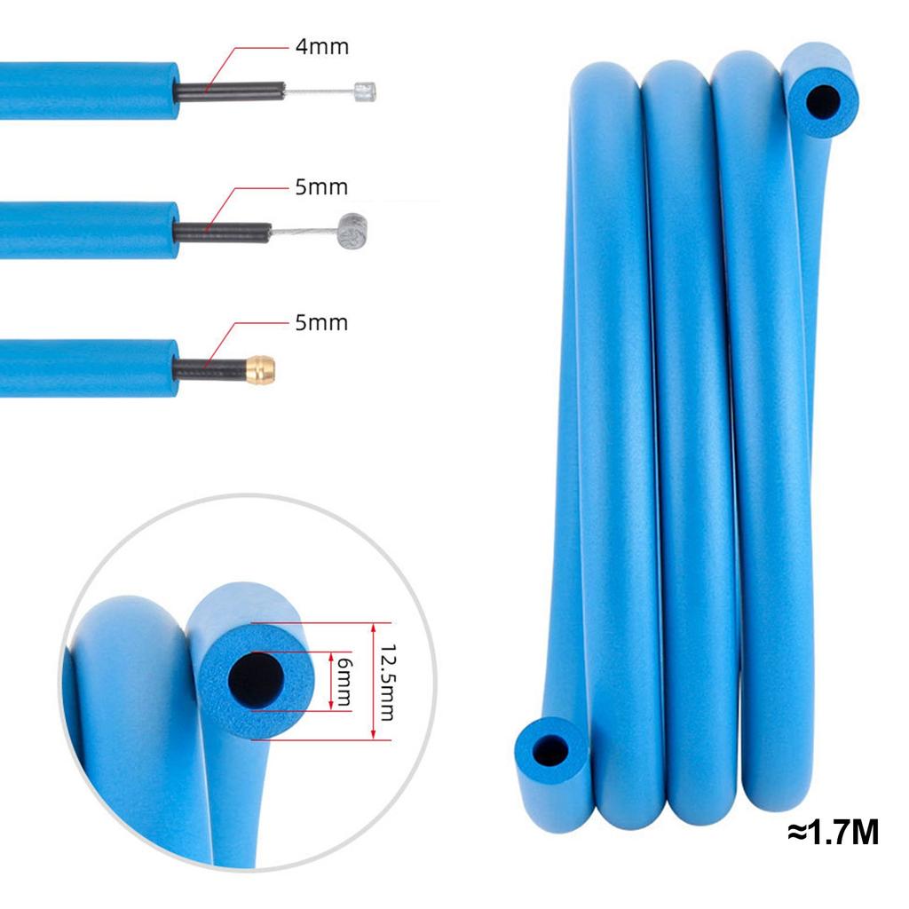 Isolierung Baumwolle Fahrrad Innendämpfer Blau Elastische Innenverdrahtung