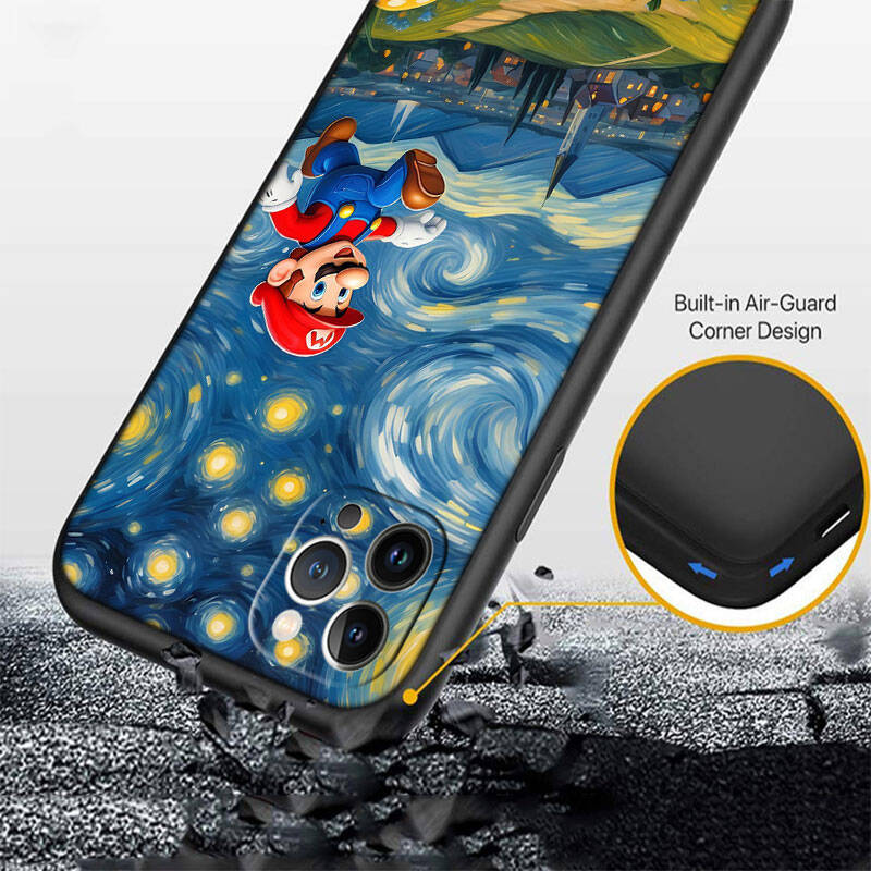 MH85 M-Marios Case for Samsung A06 A35 A25 A24 A15 A05S A05 M55 M35 M15 A02 A12 A13 A10 A16 A20 A30 A22 A31 A32 A33 A42 A50