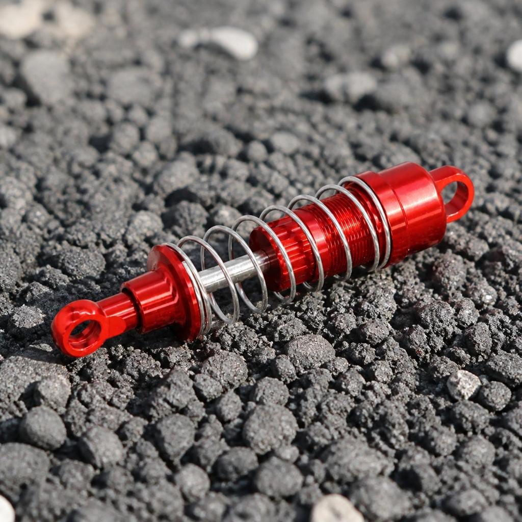 4 Pieces 1:12 RC Shock Absorber Aluminum Upgrade for Ride