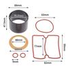 1Set Nitrile Rubber Air Compressor Piston Ring Kit  for Mute Air Compressor Repair