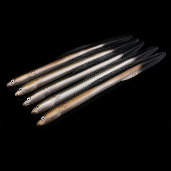 Soft Eel Fishing Lure Baits Reflective Fish Tool Outdoors Life-like Accessory