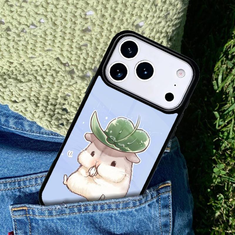Hamster Art Phone Case Cover Compatible with for IPhone 17air 16e 15 14 13 12 11Pro Max 17 Air