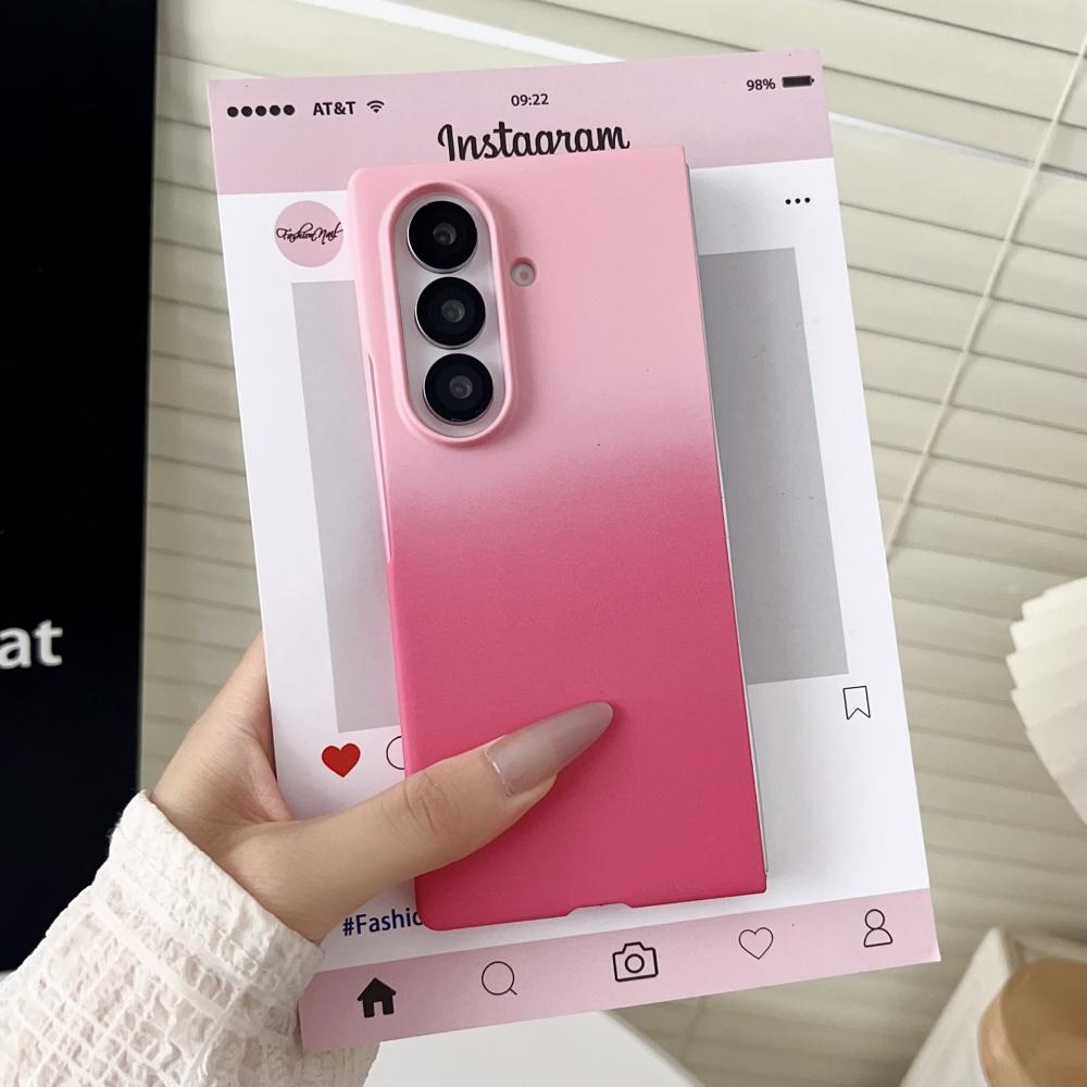 Gradient Colorful Ultra Thin Hard PC Case For For Samsung Galaxy Z Fold7 6 5 4 3 5G Shockproof Protection Cover For ZFold 7 6 5