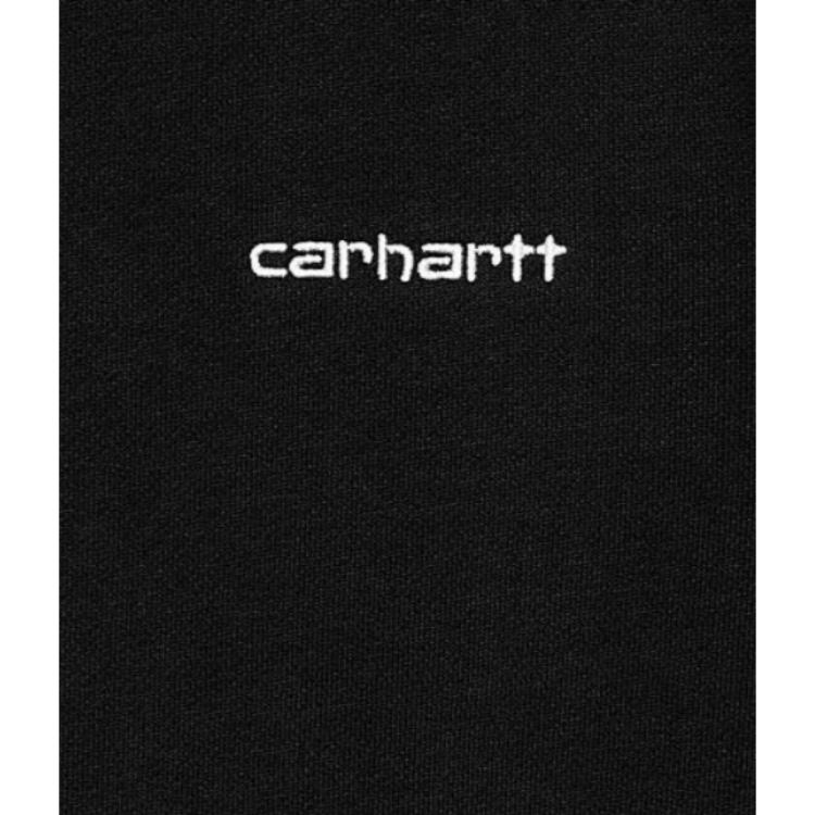 Carhartt WIP FW22 Letter Print Pullover Long Sleeve Sweatshirt Men sweatshirt Black I031242-0D2-XX