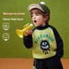 ASK JUNIOR Boys' Thermal Brushed Fleece Sweatshirt