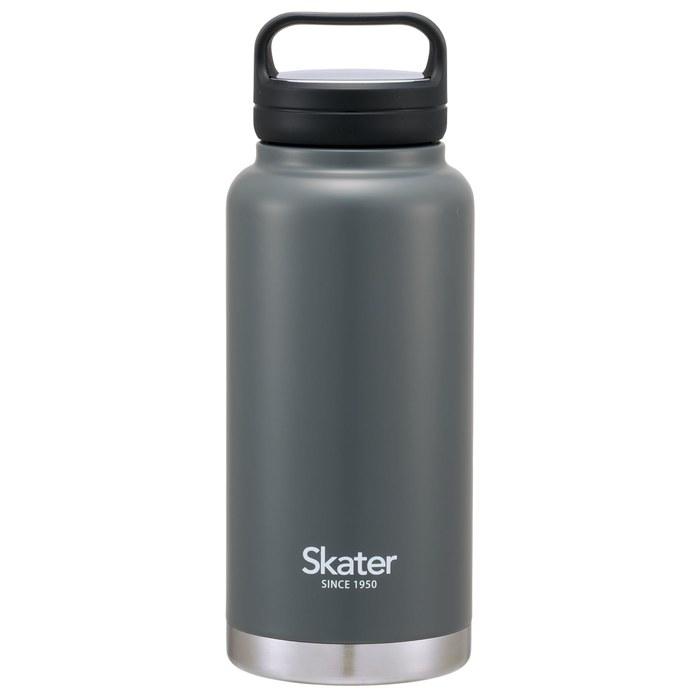 Skater Stainless Mug Bottle 1000ml with Screw Handle - Night Gray STSC10-A