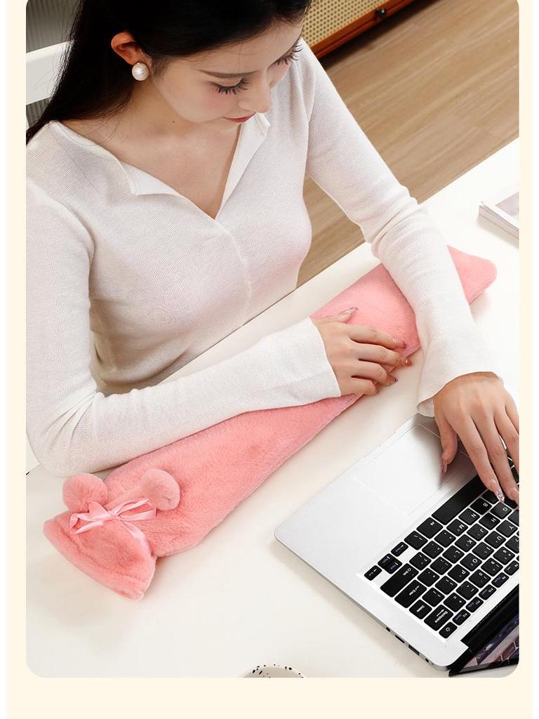 Limited-Time Offer: Long Hot Water Bottle for Winter Warmth – Water-Filled Bed Quilt Heater