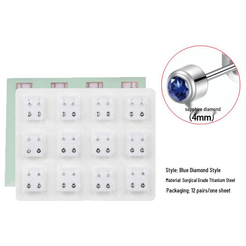 Dahuang Qiang Stainless Steel Artistic Retro Ear Piercing Tool