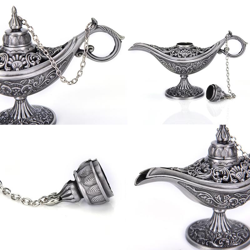 1Pc Hot Aladdin Magic Genie Light Oil Lamp Pot Aladdin Lamp Stunning Decoration