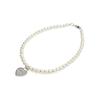 TIFFANY &CO Return to Series Damen Perlenarmband Mittel Weiß 26658578-Weiß Extra Klein