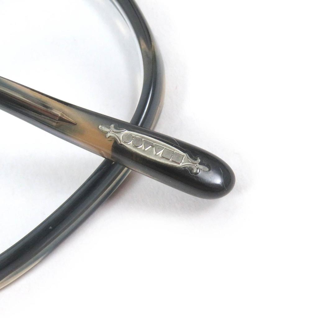 OLIVER PEOPLES Glasses MASLON Wellington Black brown mens OV5279U Used