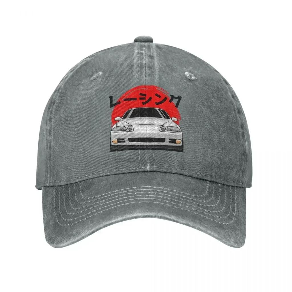 JDM Drift Gewaschene Baumwolle Pferdeschwanz Baseballkappe Snapback Baseballmütze Papa Japanische Autorennsportkappe Frühling Herbst Klassisch Kappe