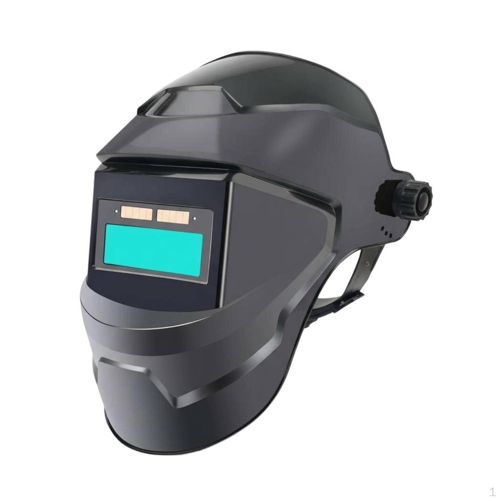 SelfDarkening Metalworking Helmet /IR Protection Full Face Guard Lightweight Solar