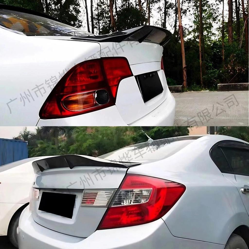 R-Style Rear Spoiler Deflector for 2006-2011 Honda Civic 8th Gen Sedan