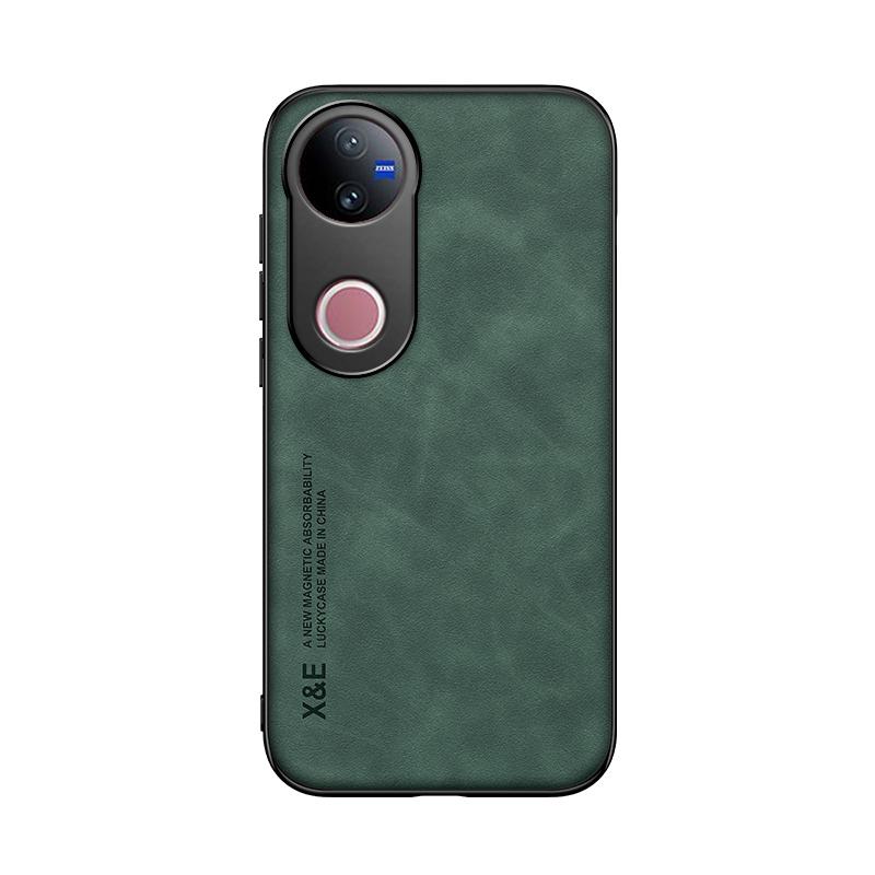 For Vivo V50E Skin Feel Matte Leather Phone Case Soft Back Cover Funda For Vivo V50E Protector